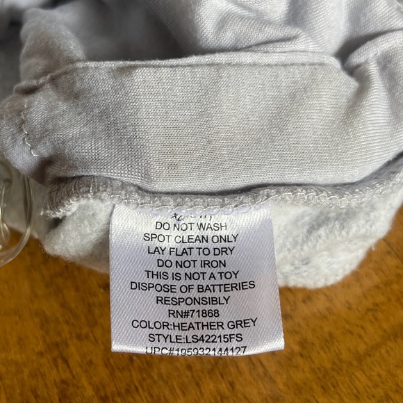 Women’s XL Light Up Tom and Jerry Gray Crew Neck Christmas Sweater - Picture 9 of 11